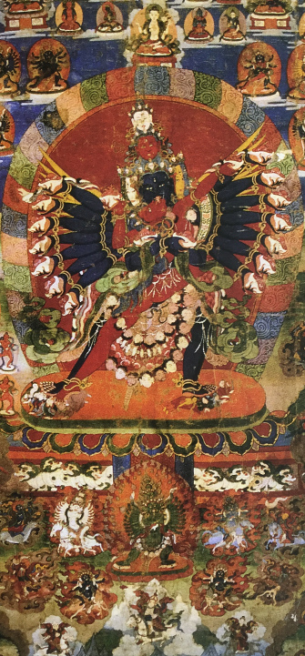 Ma Gyud Yidam and Khandro:
Thartug Gyalpo and Khyema Oedtso